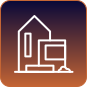 home builder icon. Custom Home Construction
